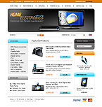 webdesign : store, cable, technology 