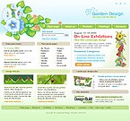 webdesign : lawn-mover, shrub, bamboo 